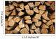 Firewood Background Wall Mural