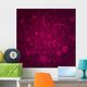 Vintage floral background Wall Mural