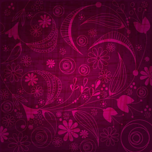 Vintage floral background Wall Mural