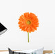 orange flower Wall Decal