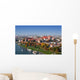 Krakow Skyline with Wawel Wall Decal