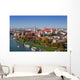 Krakow Skyline with Wawel Wall Decal