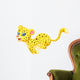 Cheetah Running Wall Decal