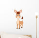 Cute donkey cartoon Wall Decal