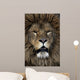 Barbary lion, Panthera leo leo Wall Mural