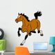 cartoon horse Wall Decal