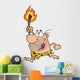Happy Caveman Wall Decal