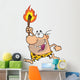 Happy Caveman Wall Decal