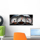 Sportscar Instrument Panel Wall Mural