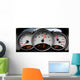 Sportscar Instrument Panel Wall Mural