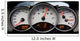 Sportscar Instrument Panel Wall Mural
