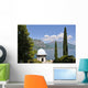View to the lake Como from villa Monastero. Italy Wall Mural