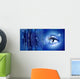 Eye on technology background. 