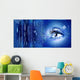 Eye on technology background. 