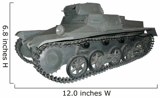 old gray light tank 