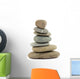 zen spa stones studio isolated Wall Decal