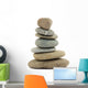 zen spa stones studio isolated Wall Decal