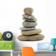 zen spa stones studio isolated Wall Decal