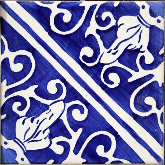 Traditional tiles from Porto, Portugal Wall Mural