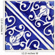 Traditional tiles from Porto, Portugal Wall Mural