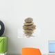 zen spa stones studio isolated Wall Decal
