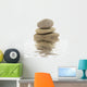 zen spa stones studio isolated Wall Decal