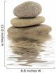 zen spa stones studio isolated Wall Decal