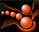 Abstract Background:red Wall Mural
