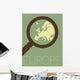 Vector Minimal Design - Europe Zoomed Wall Mural