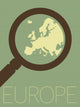 Vector Minimal Design - Europe Zoomed Wall Mural