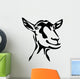 head of goat Wall Decal