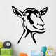 head of goat Wall Decal