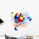 Molecule, atoms and particles Wall Decal