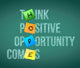 Hope Words Written on a Chalkboard Illustration Wall Mural