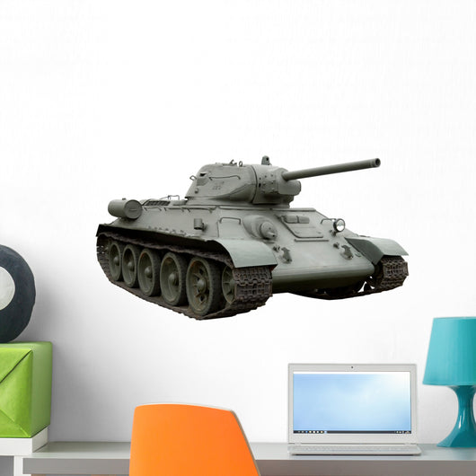 soviet tank  T34 Wall Decal