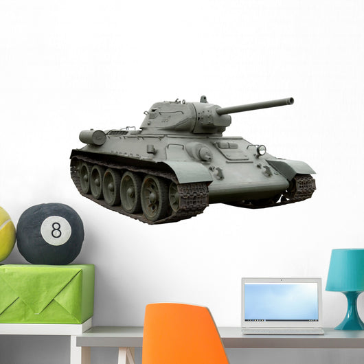 soviet tank  T34 Wall Decal