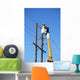 Electric Utility Lineman Wall Mural