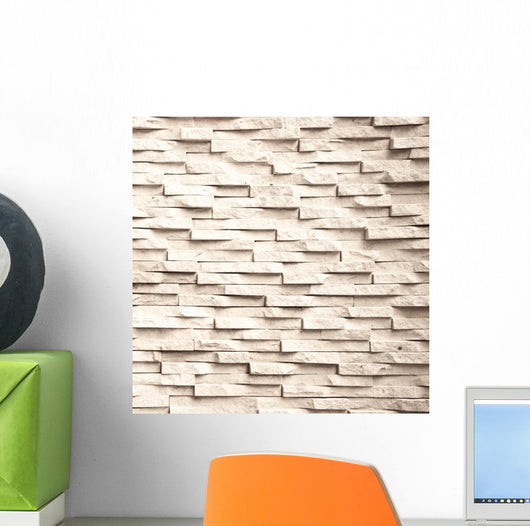 Sand Stone Wall Wall Decal