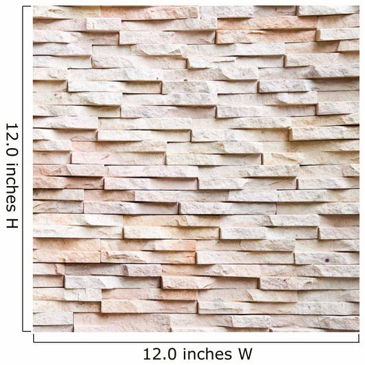 Sand Stone Wall - Wall Decal