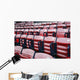Empty seats at Fenway park Wall Mural