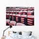 Empty seats at Fenway park Wall Mural
