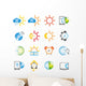Weather Icons Clock Icons 