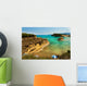 View of the bay of Sidari on Corfu. Canal d'amour Wall Mural