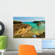 View of the bay of Sidari on Corfu. Canal d'amour Wall Mural