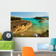 View of the bay of Sidari on Corfu. Canal d'amour Wall Mural