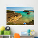 View of the bay of Sidari on Corfu. Canal d'amour Wall Mural