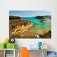 View of the bay of Sidari on Corfu. Canal d'amour Wall Mural