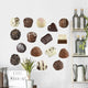 Chocolate Candies Wall Decal Sticker Set