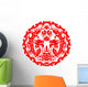 Paper Cut Dragon Wall Decal