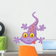 Cute Gecko Cartoon Wall Decal